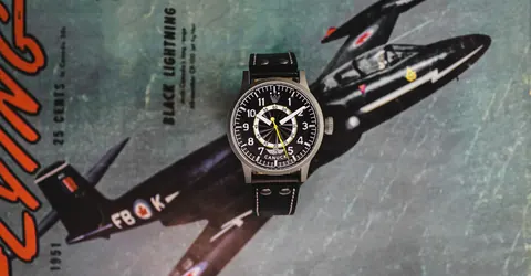 Canuck Pilot Watch - 39mm MK II Black