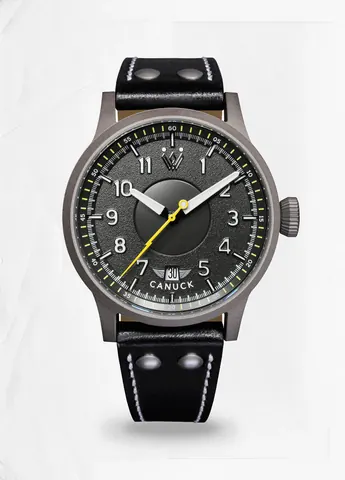 Canuck Pilot Watch - 43mm MK I Black