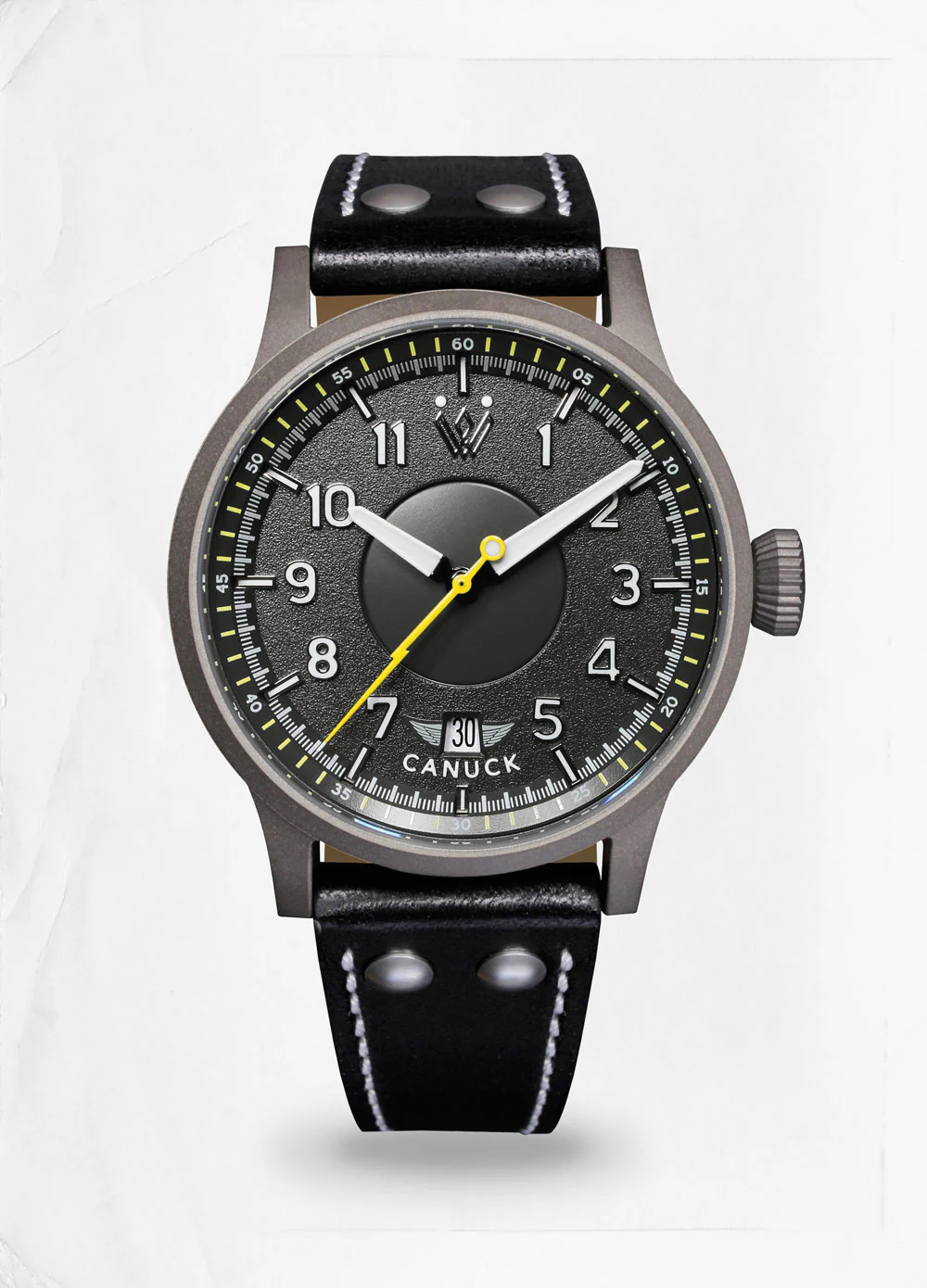 Canuck Pilot Watch - 43mm MK I Black