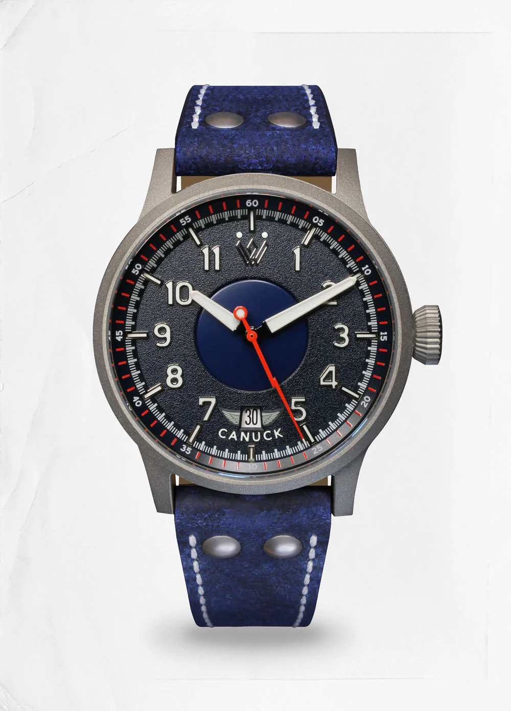 Canuck Pilot Watch - 43mm MK I Navy thumbnail 2