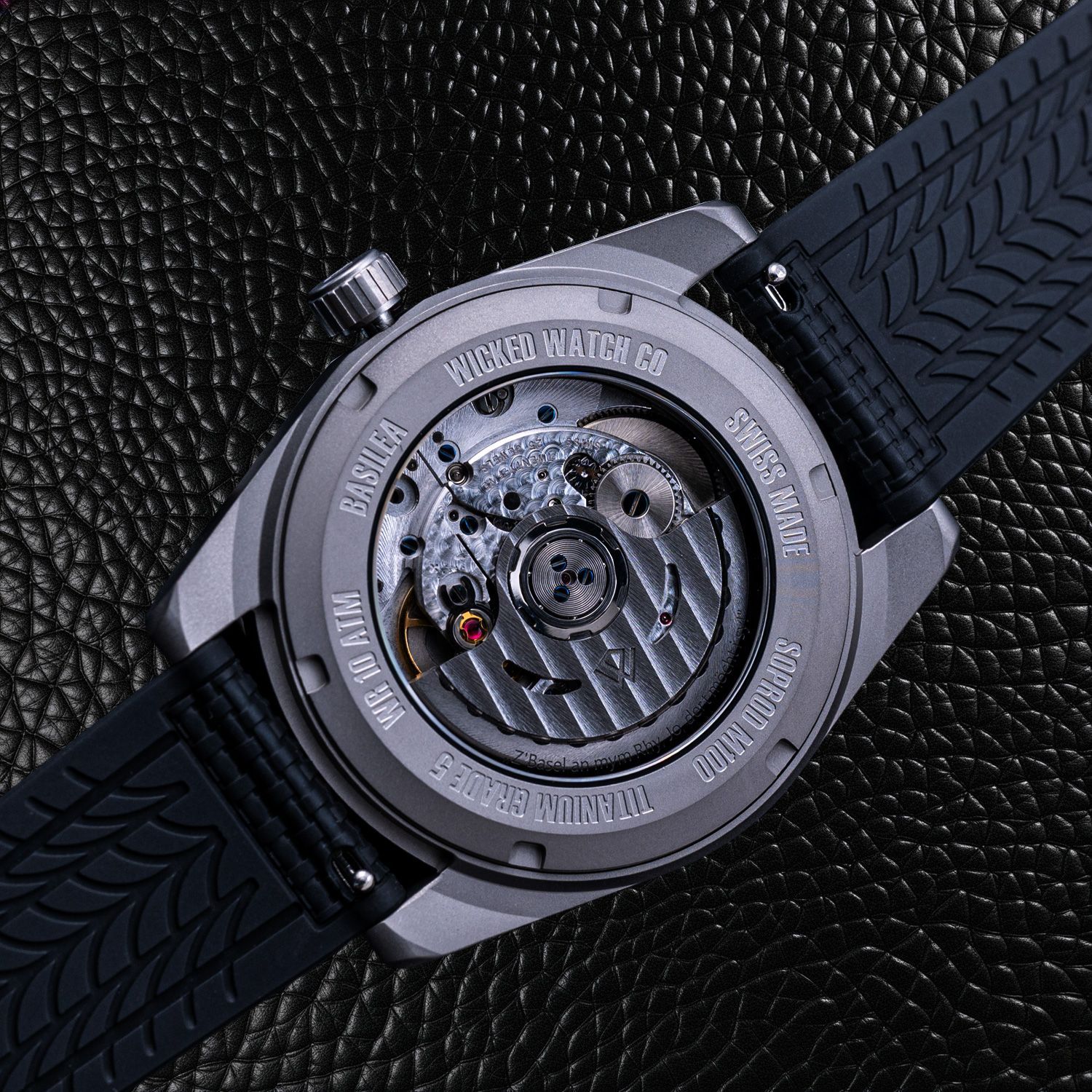 Basilea Meteorite  Grade 5 Titanium, 39 mm thumbnail 2