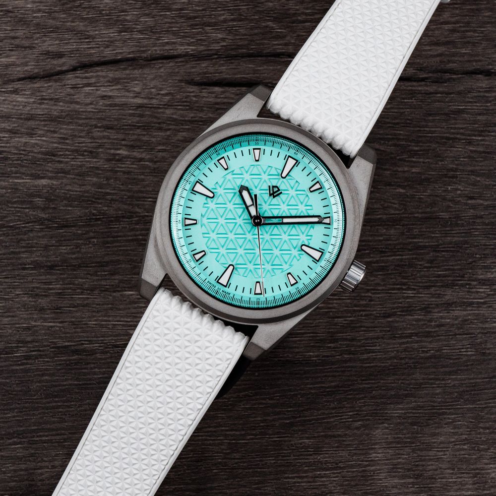 Basilea  Swiss-Made Titanium Grade 5 (Tiffany Blue) thumbnail 2