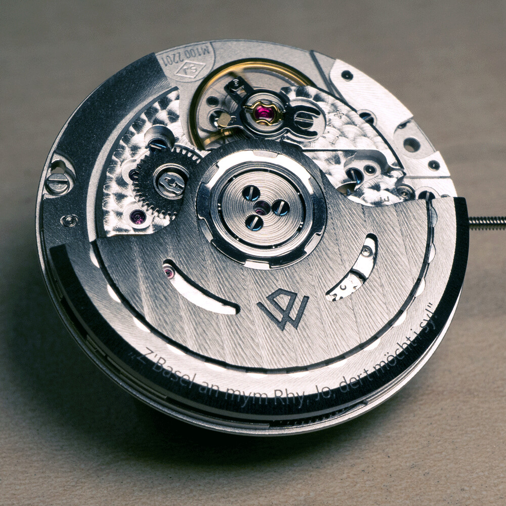 Basilea Titanium Grade 5 (Mint) Soprod M100, 39 mm