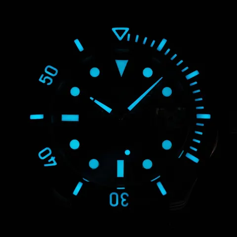The Ocho - 40 mm diver watch automatic movement Red texture dial