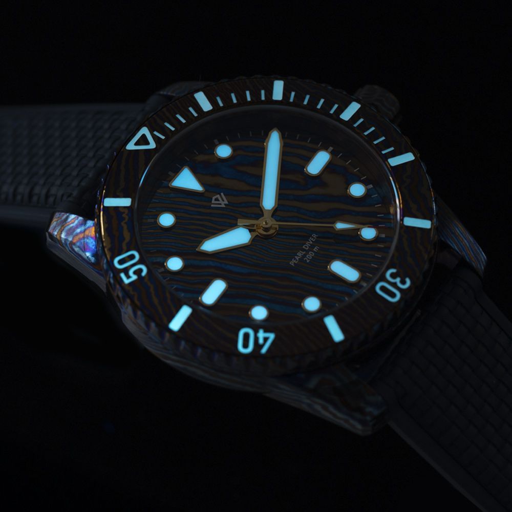 Timascus Pearl Diver V2 - Meteorite (39 mm, 200 m)