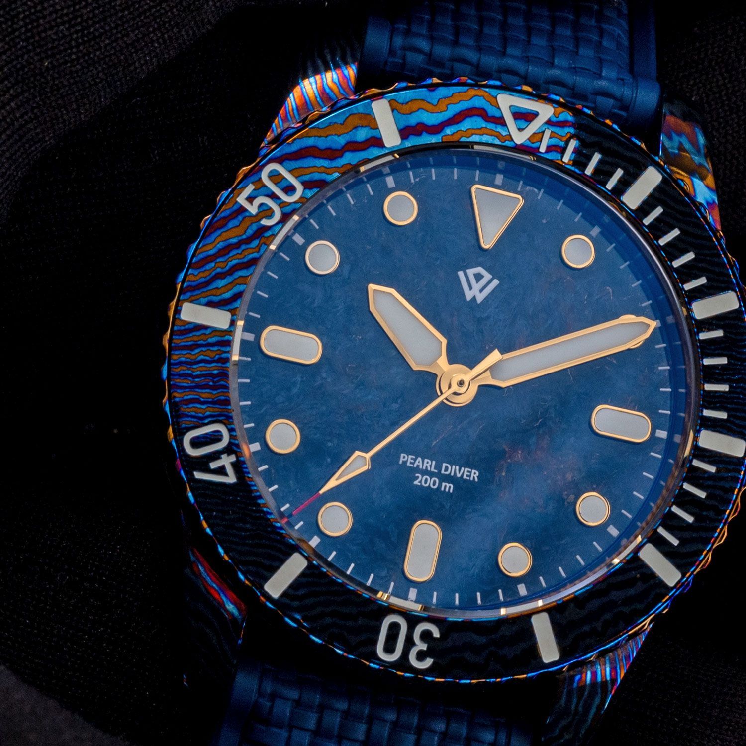 Timascus Pearl Diver V2 - Pietersite thumbnail 2