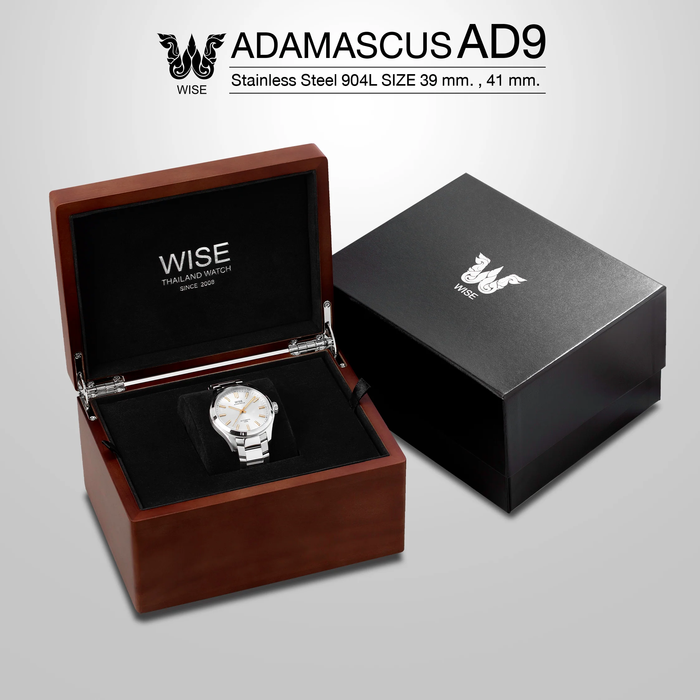 ADAMASCUS AD933 Stainless 904L (39, 41 mm.) thumbnail 4