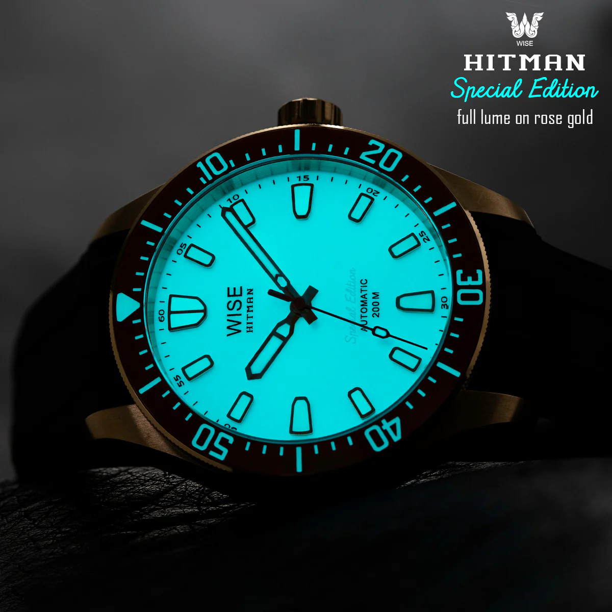 HITMAN HIT67 Full Lume Special Edition (Rose Gold) thumbnail 2