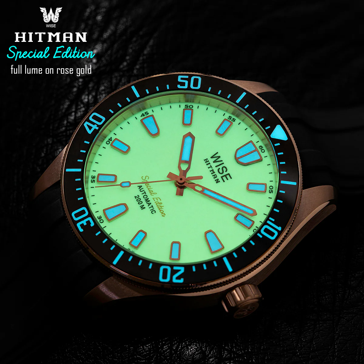 HITMAN HIT67 Full Lume Special Edition (Rose Gold) thumbnail 4