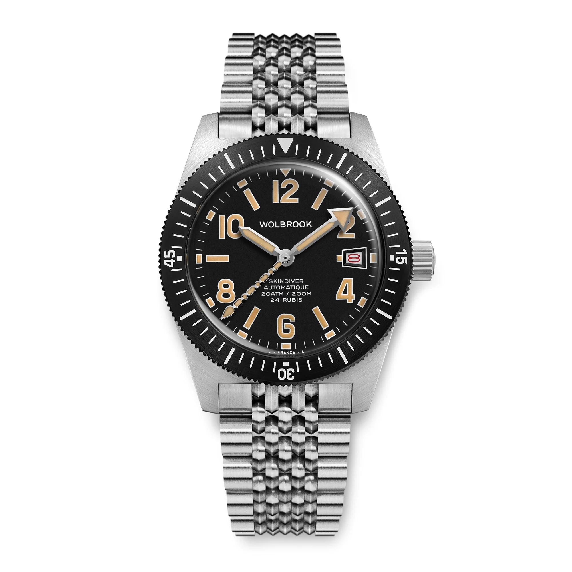 Skindiver Automatic 38 mm Even Numerals Dive Watch - Cédric Dodane Edition thumbnail 2