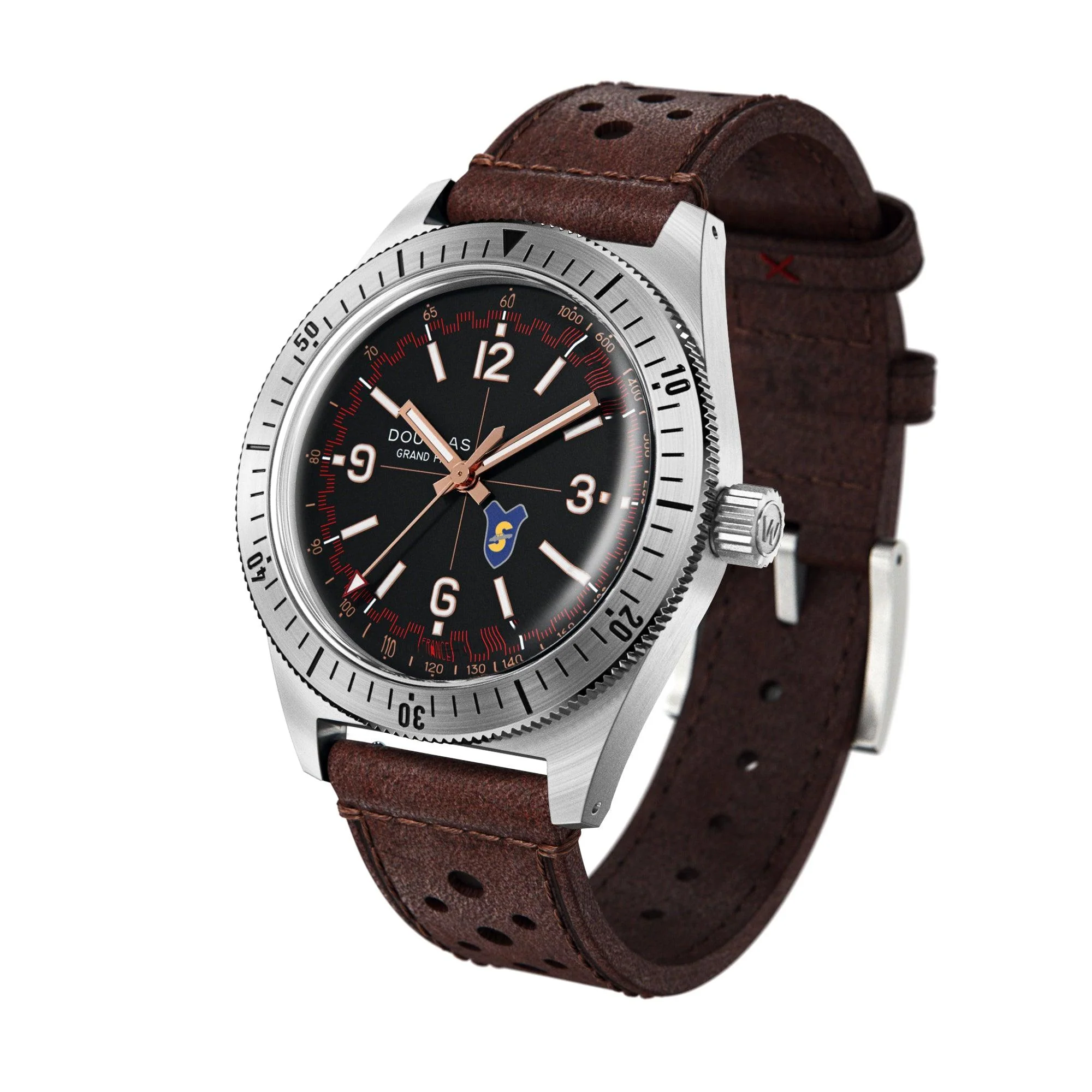 Douglas Grand Prix Professional Racing Watch  Siata 208S 1953 Limited Edition thumbnail 2