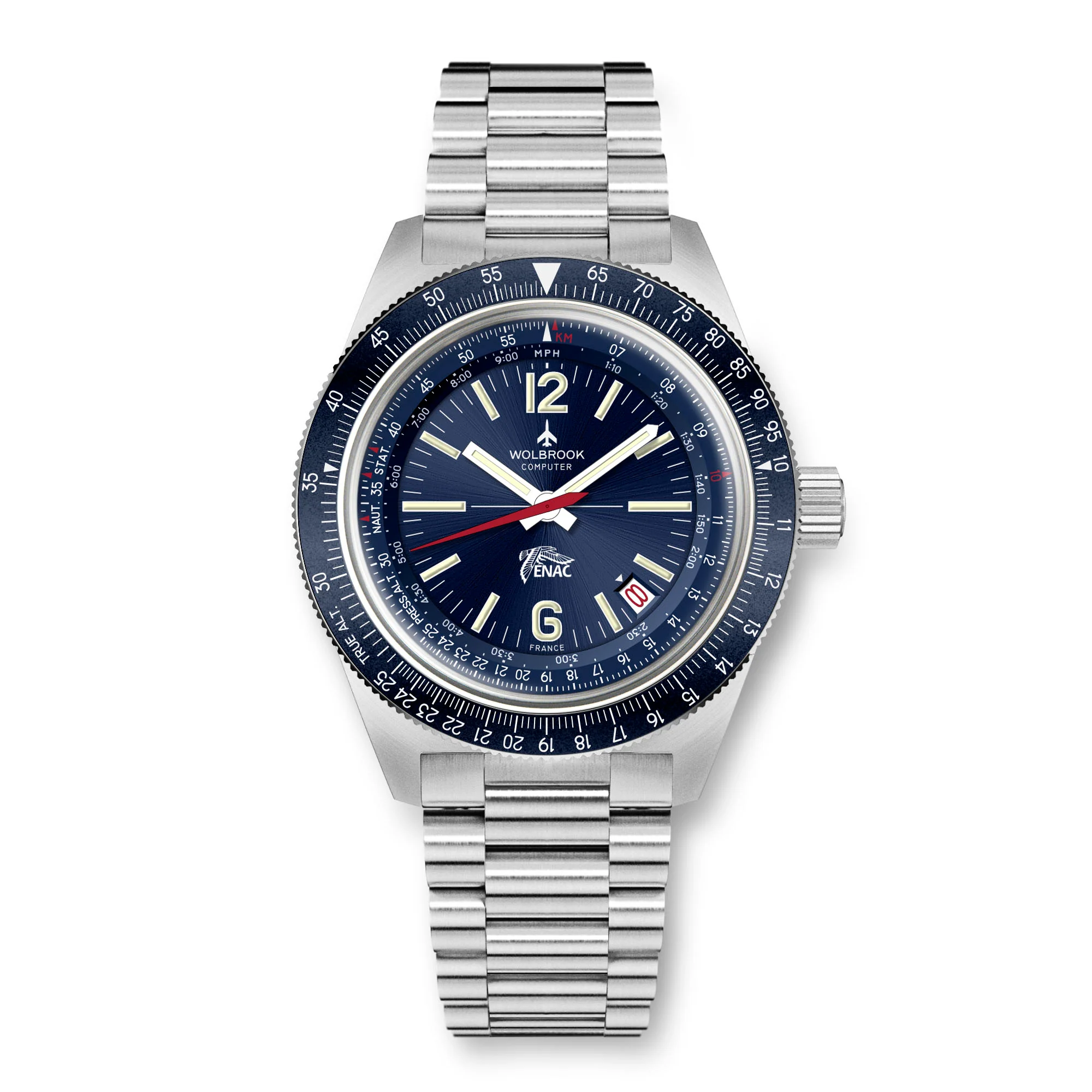 Flight Computer Automatic Watch - ENAC - Special Edition thumbnail 2