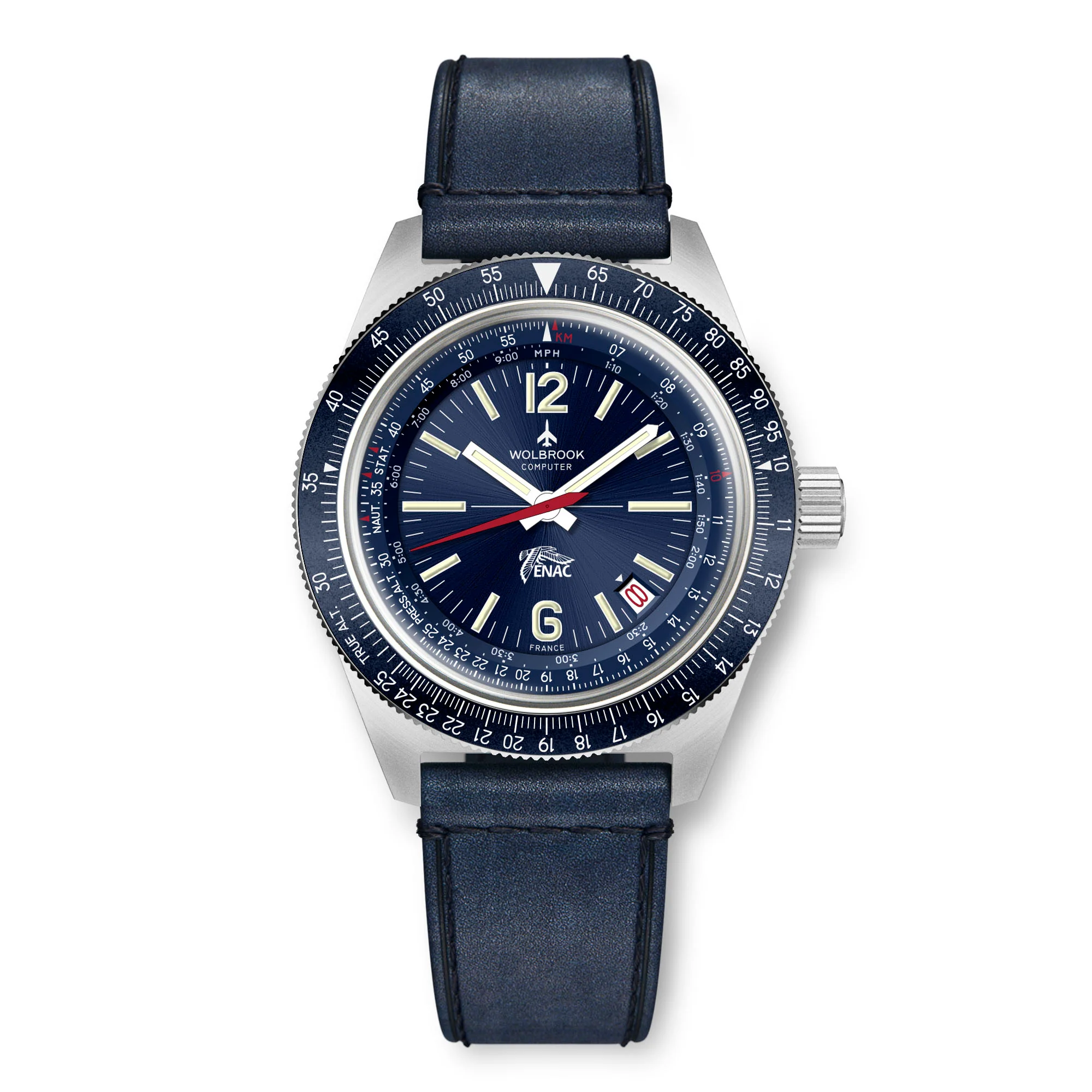 Flight Computer Automatic Watch - ENAC - Special Edition