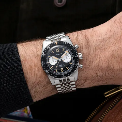 JetFlyer Automatic Chronograph - Reverse Panda Vintage