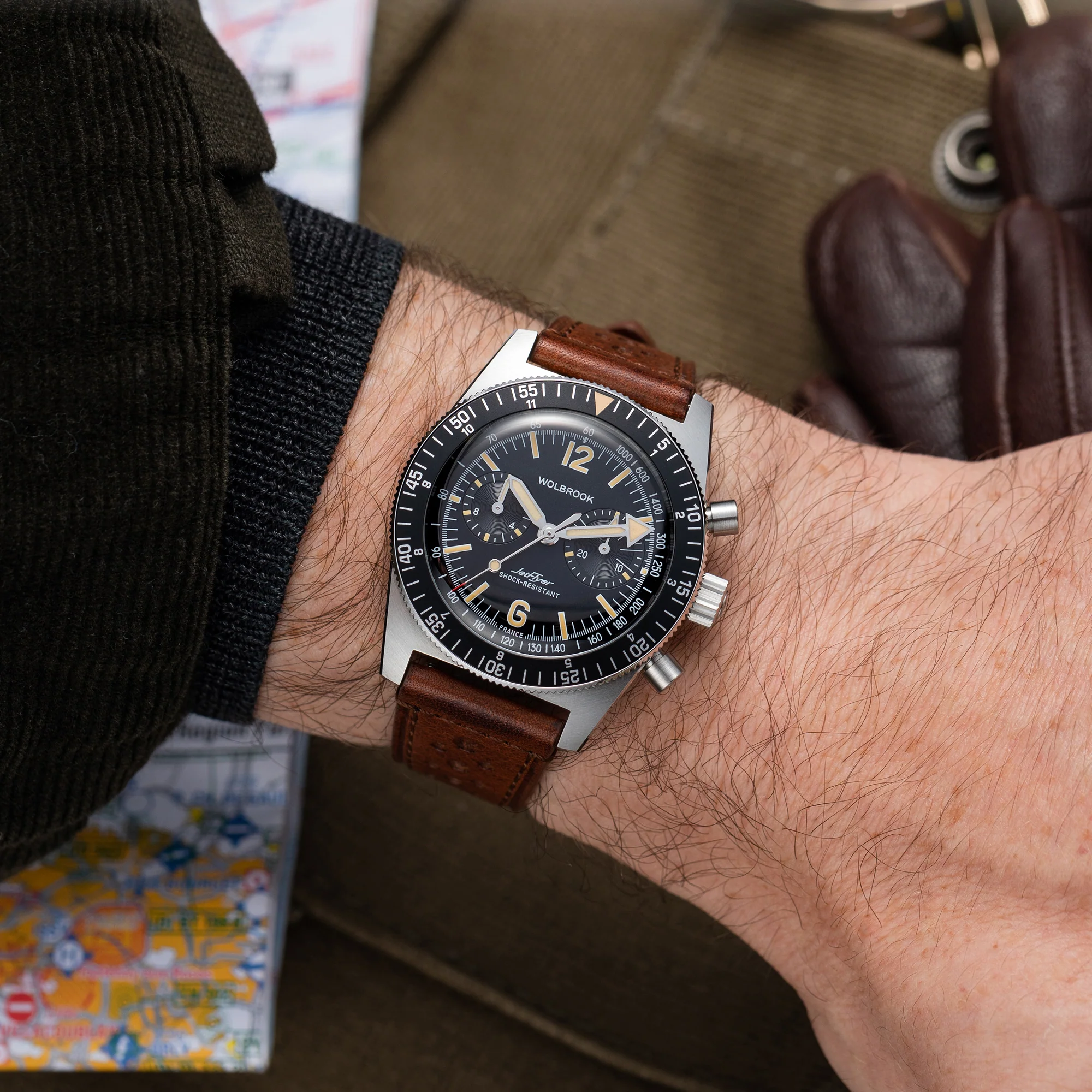 JetFlyer Automatic Chronograph - Vintage thumbnail 2