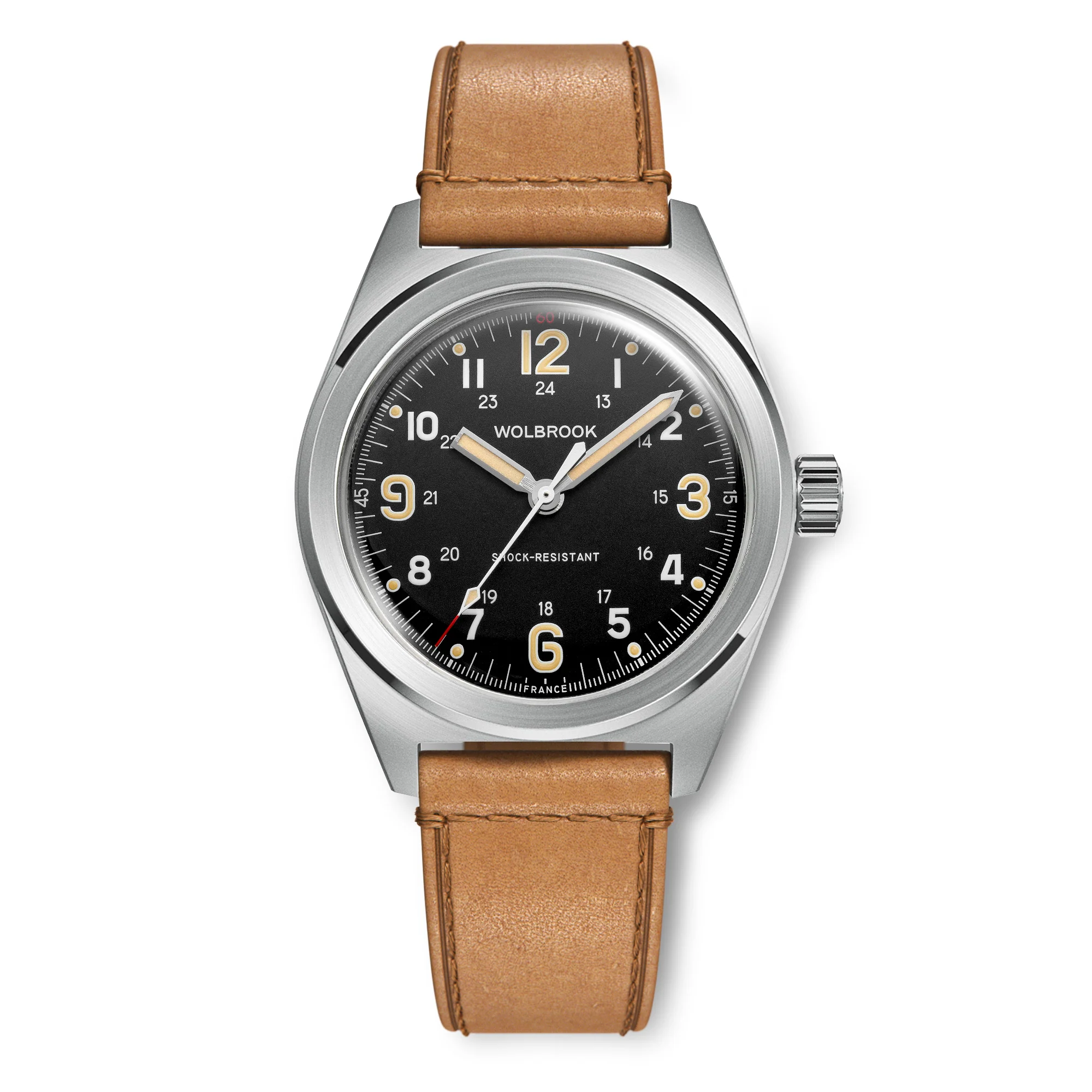 Outrider Automatic Watch Black Dial, No Date
