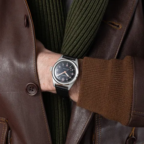 Outrider Automatic Watch  Black & Gilt