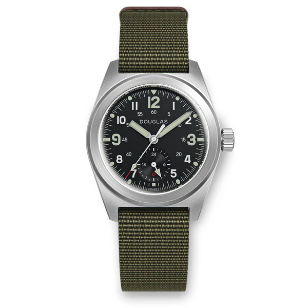 Outrider Professional Mecaquartz 38 Field Watch  Black thumbnail 2