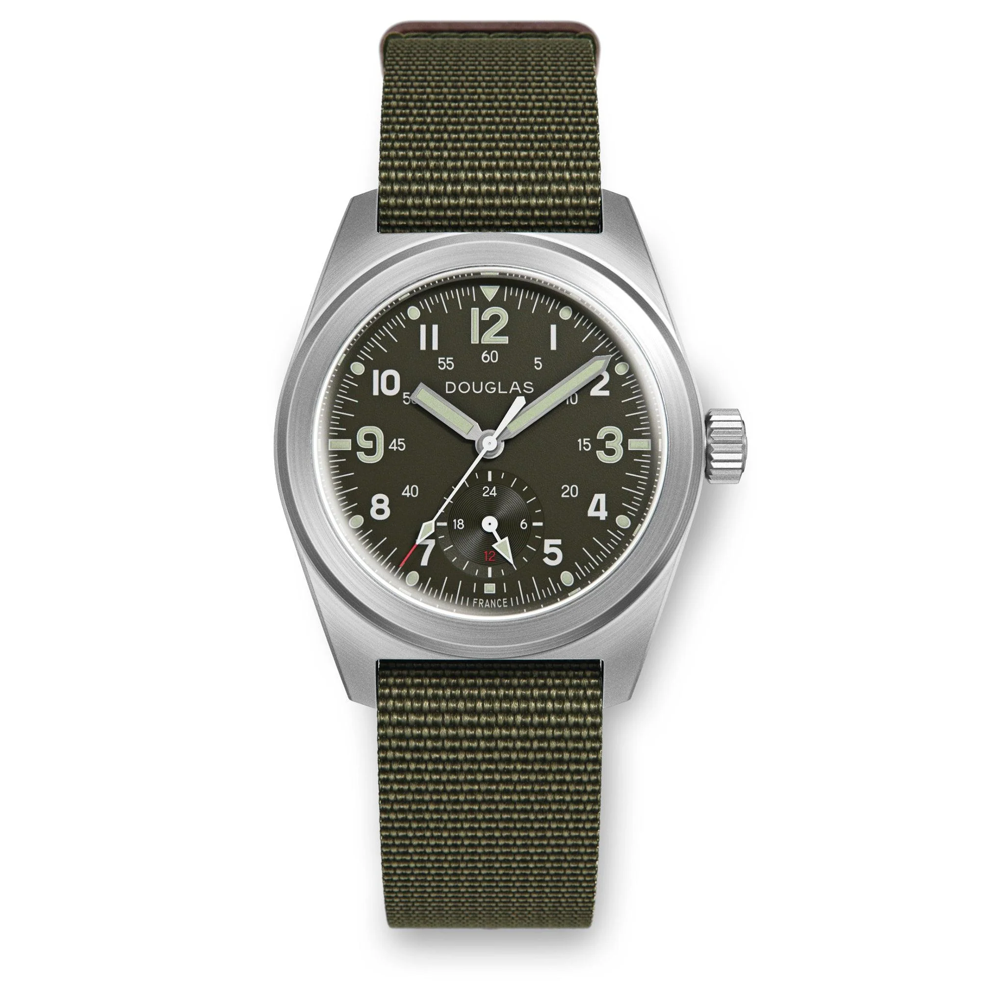 Outrider Professional Mecaquartz 38 Field Watch  French Army Green thumbnail 2