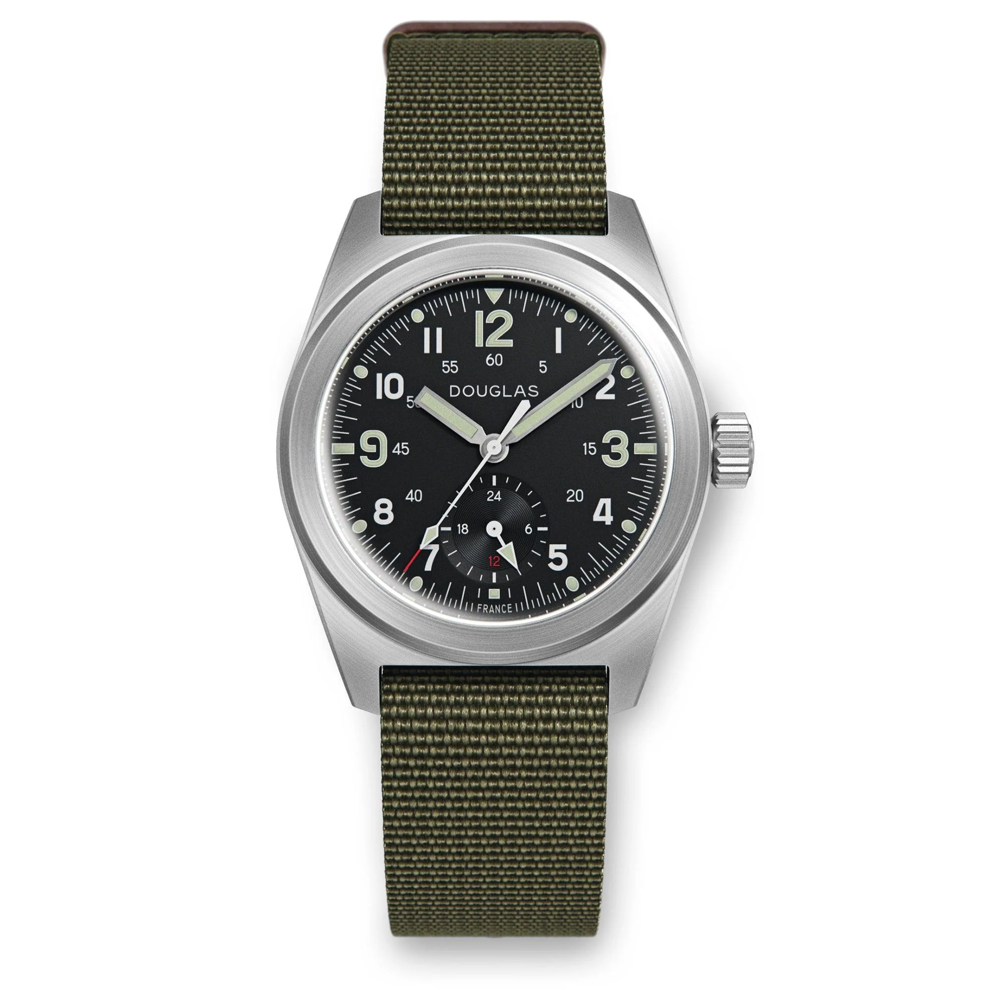 Outrider Professional Tool-Watch  Black & Green Lum thumbnail 2