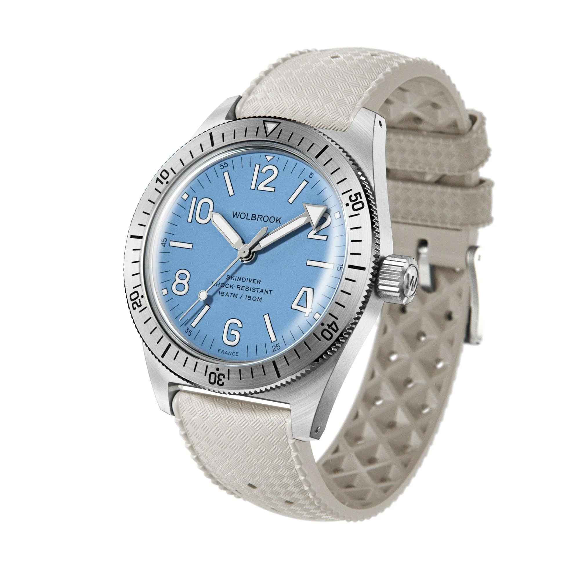 Skindiver Automatic Watch  Sky Blue thumbnail 2