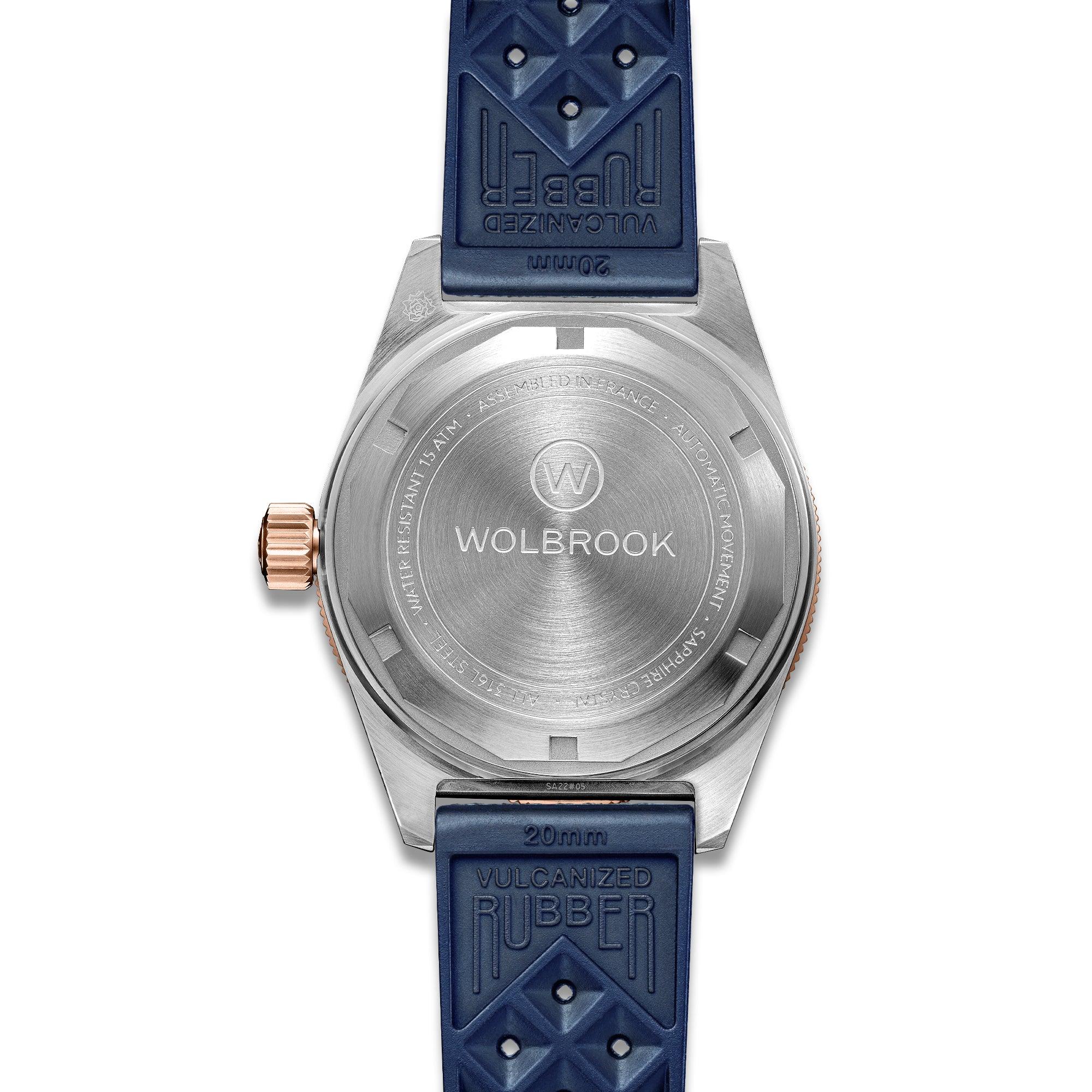 Skindiver Automatic Watch  Two-Tone Blue thumbnail 2