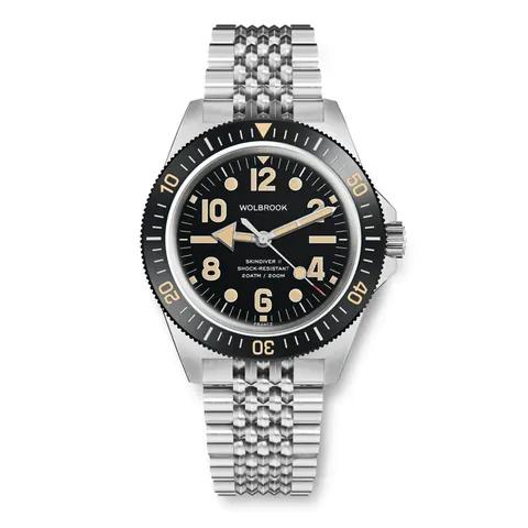 Skindiver II Automatic Dive Watch - "Jumbo Indices" & Vintage Lum