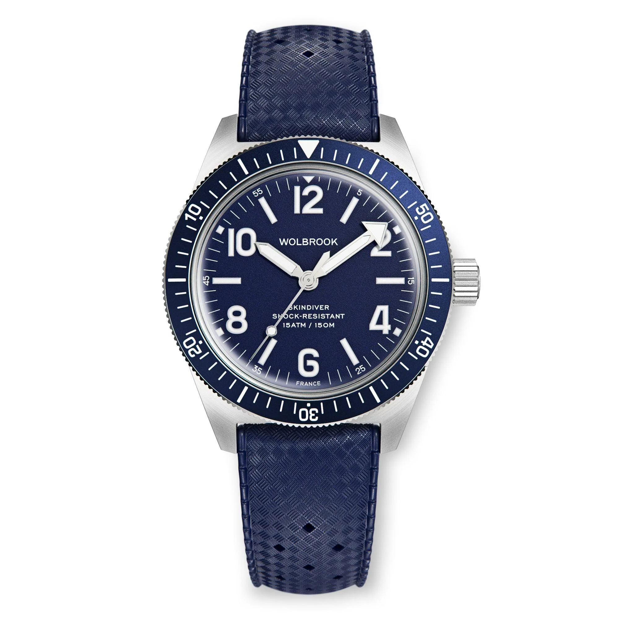 Skindiver II Automatic Dive Watch - White Lum & Black Dial