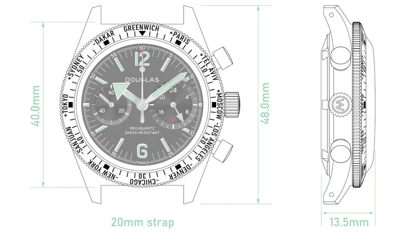 SKINDIVER WT PROFESSIONAL CHRONO-MECAQUARTZ thumbnail 2