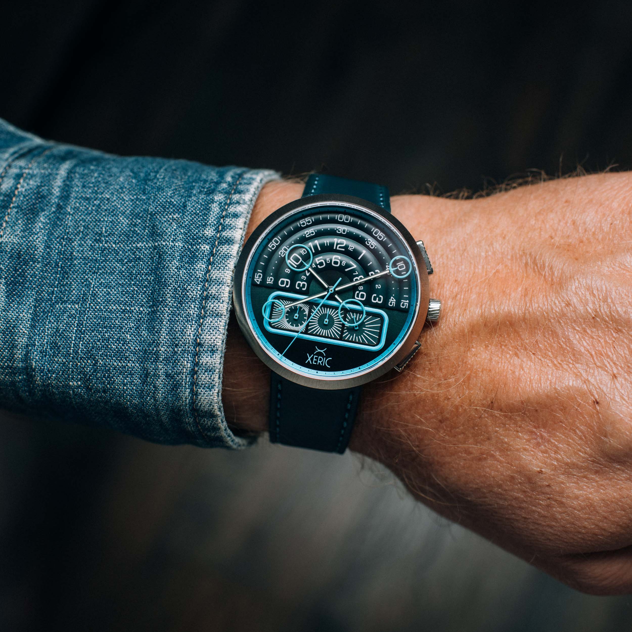 Halograph II Chrono Blue Steel thumbnail 2