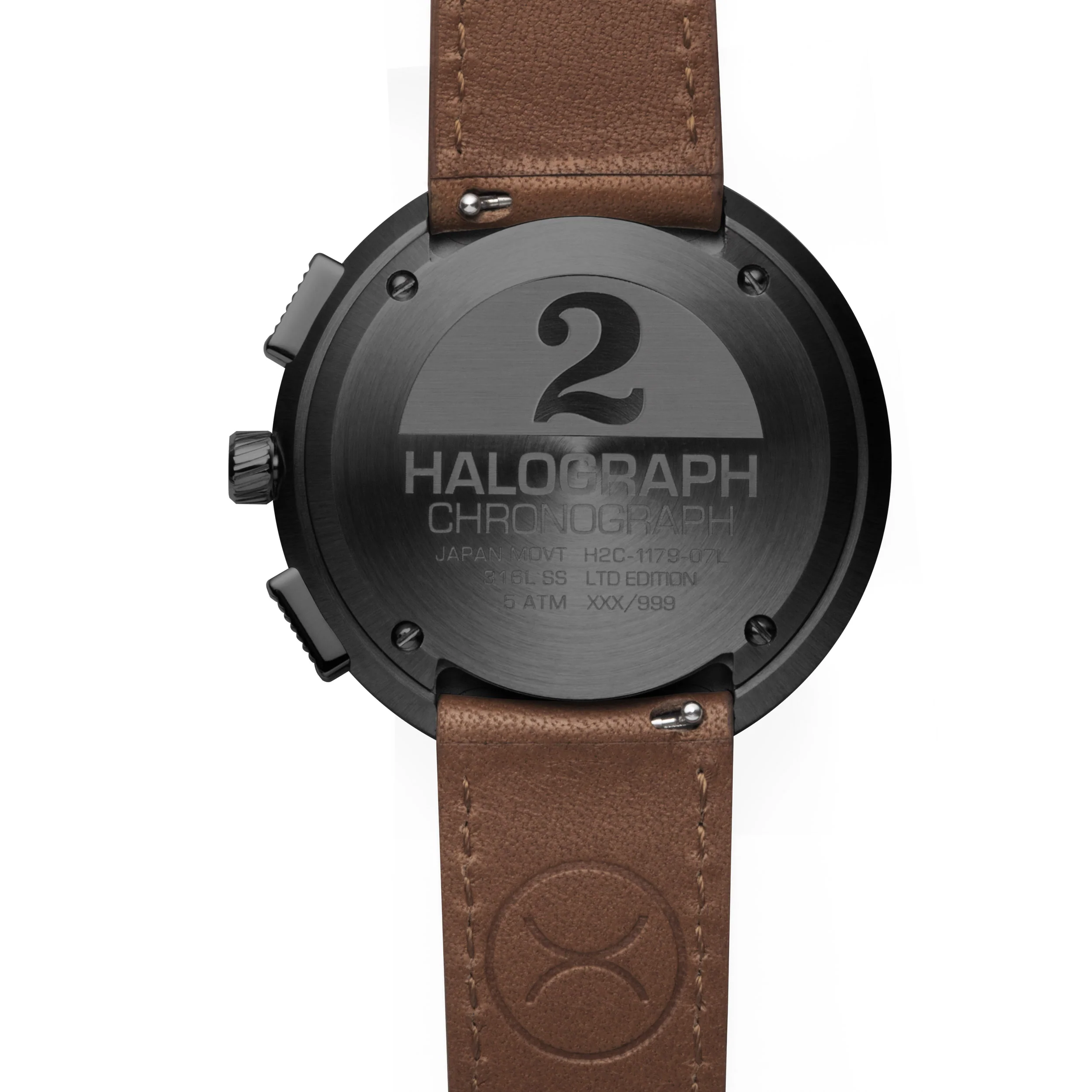 Halograph II Chrono Gunmetal Brown thumbnail 4