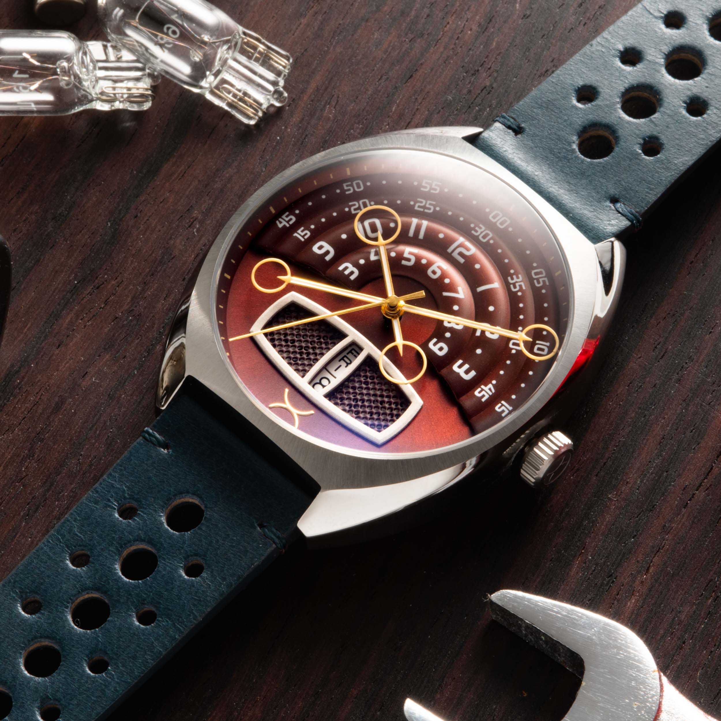 Halograph III Automatic Oxblood Blue thumbnail 3