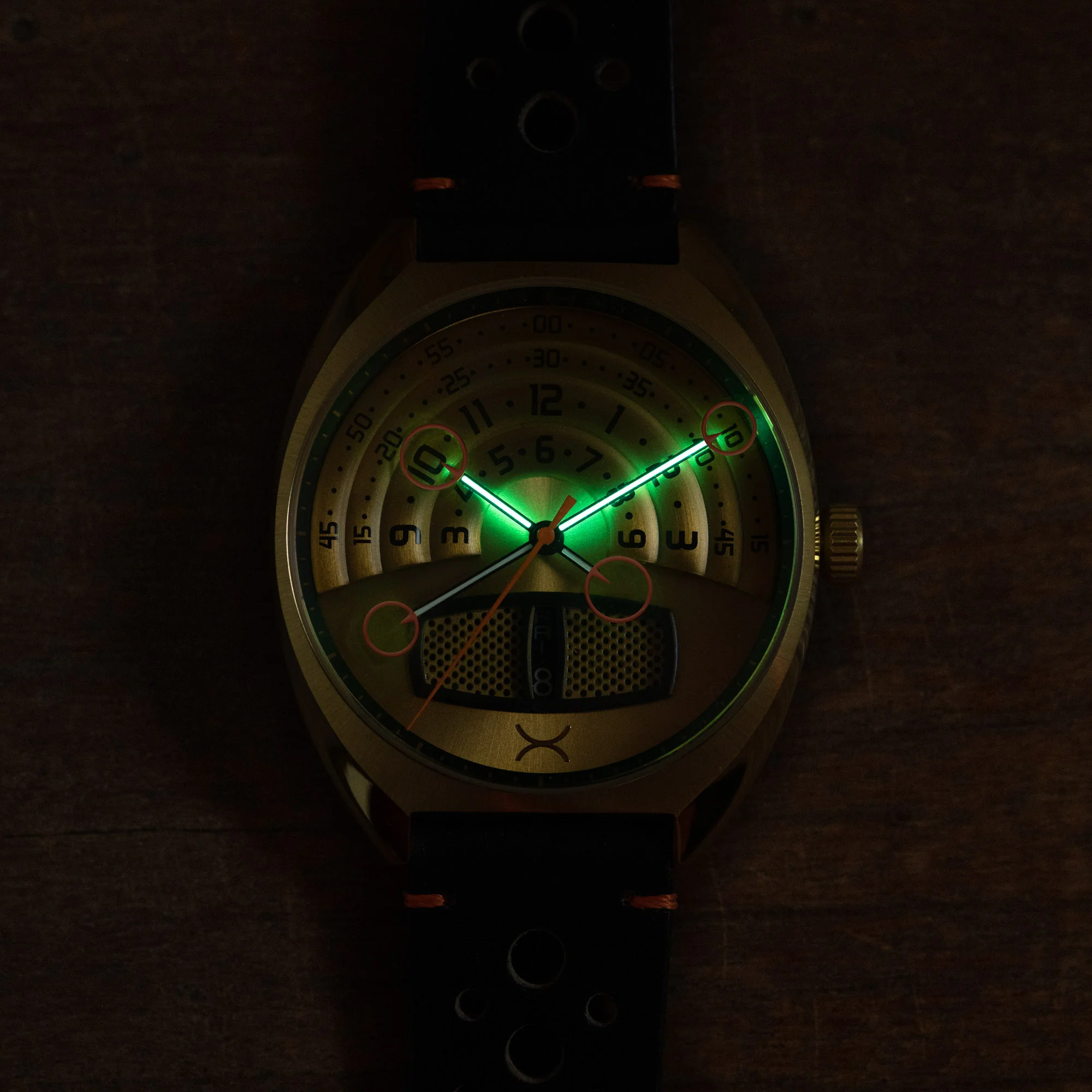 Halograph III Automatic Vintage Gold thumbnail 3