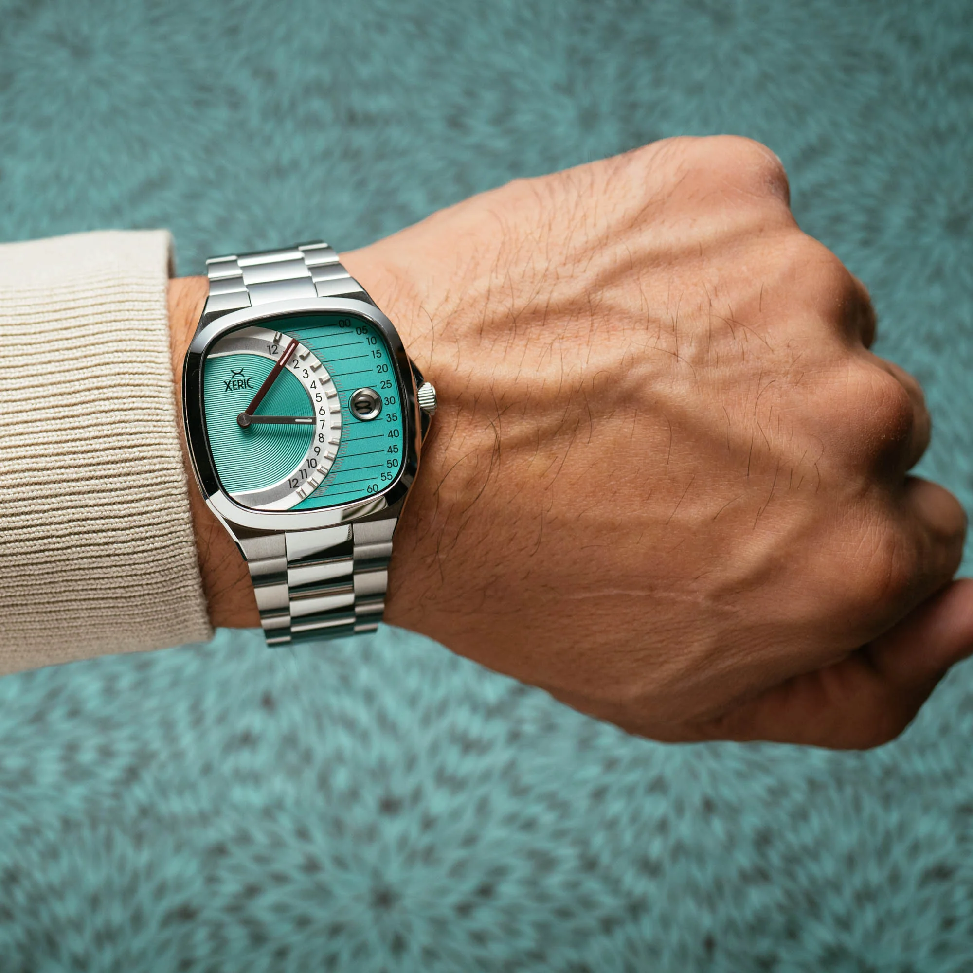 Timeline Retrograde Automatic Mint thumbnail 3