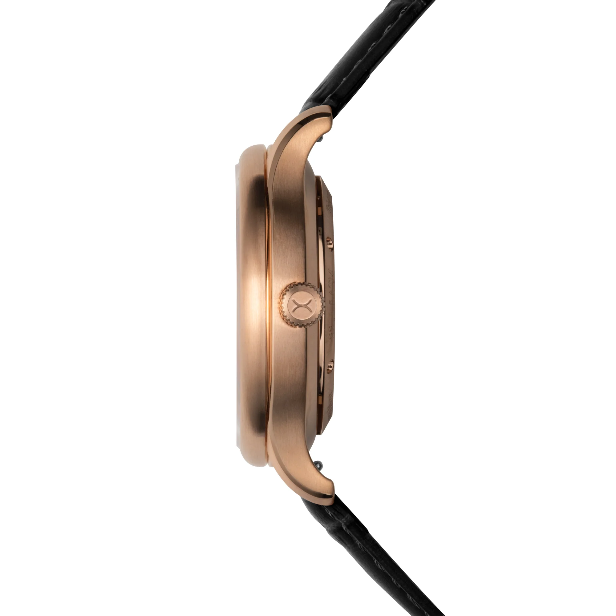 Triptych Automatic Wandering Hour Rose Gold Wine thumbnail 4