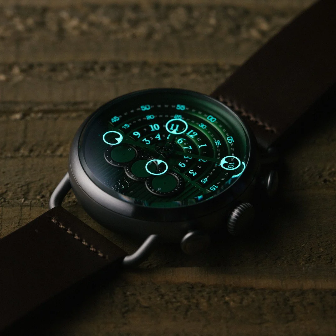 Halograph Chrono Sapphire Gunmetal Green thumbnail 2