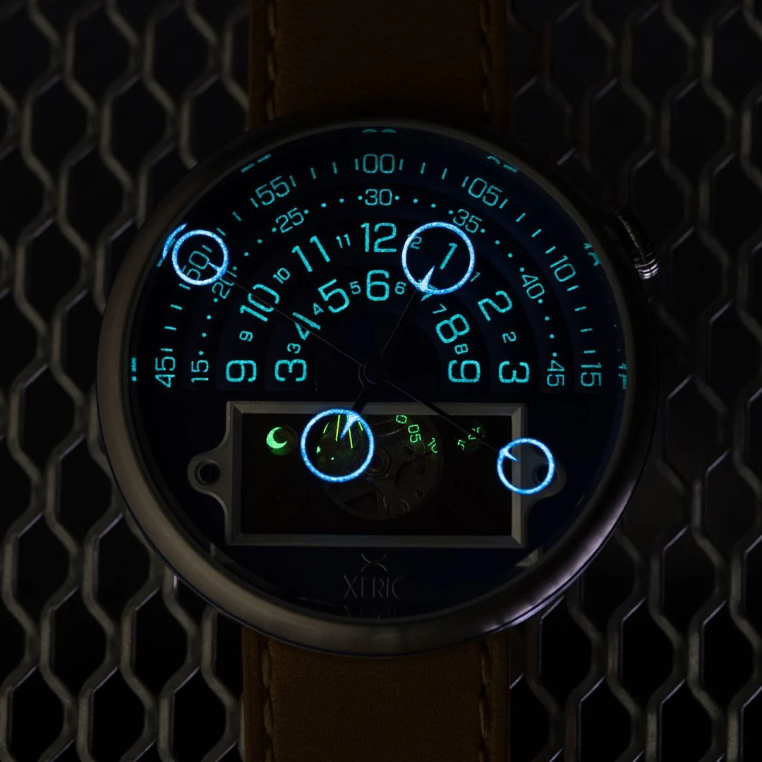 Halograph II Automatic Limited Edition Navy Tan thumbnail 2