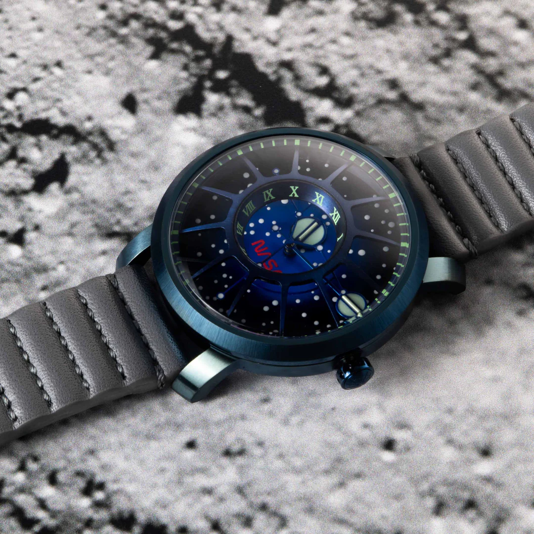 NASA Trappist-1 Automatic Sapphire Blue Supernova thumbnail 2