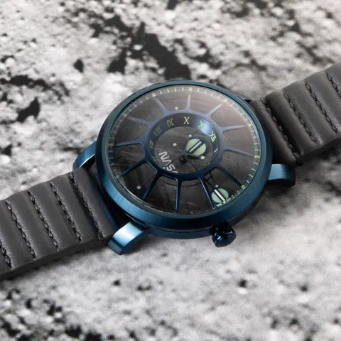 NASA Trappist-1 Automatic Sapphire Meteorite Blue Supernova