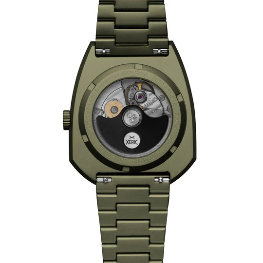 Retronaut Automatic Wandering Hour Matte Green thumbnail 2