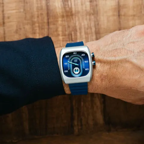 Retroscope Jump Hour Navy
