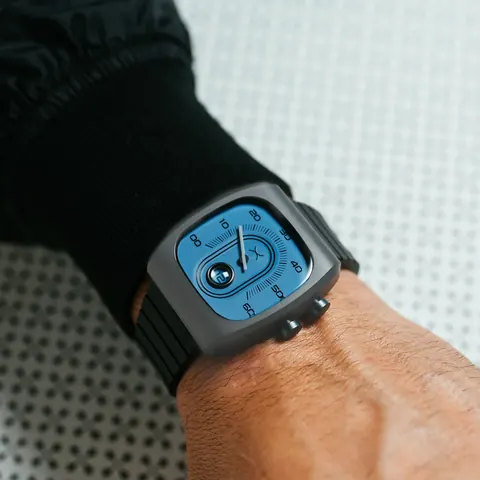 Retroscope Jump Hour Slate Blue