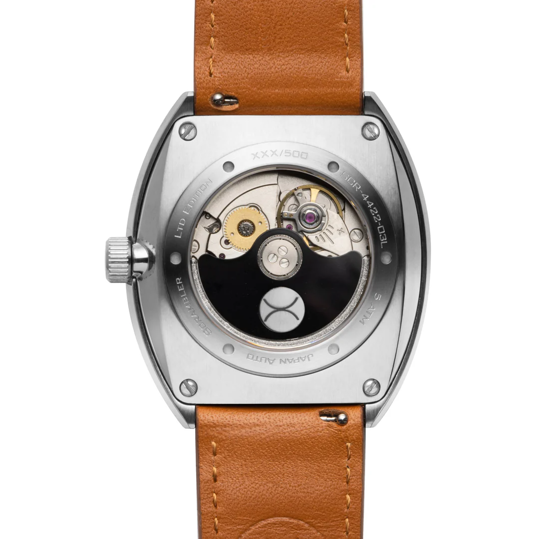 Scrambler Automatic Wandering Hour Blue Tan thumbnail 2