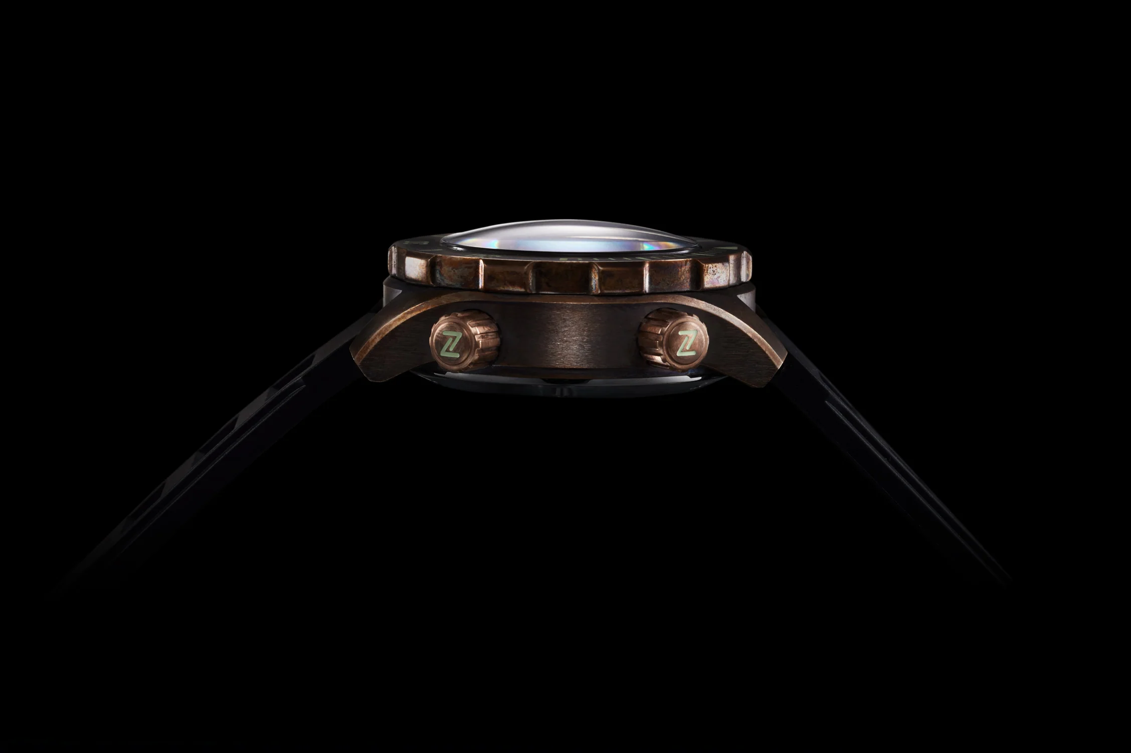 Abyss 2 3000m Bronze : Blue Dial thumbnail 2
