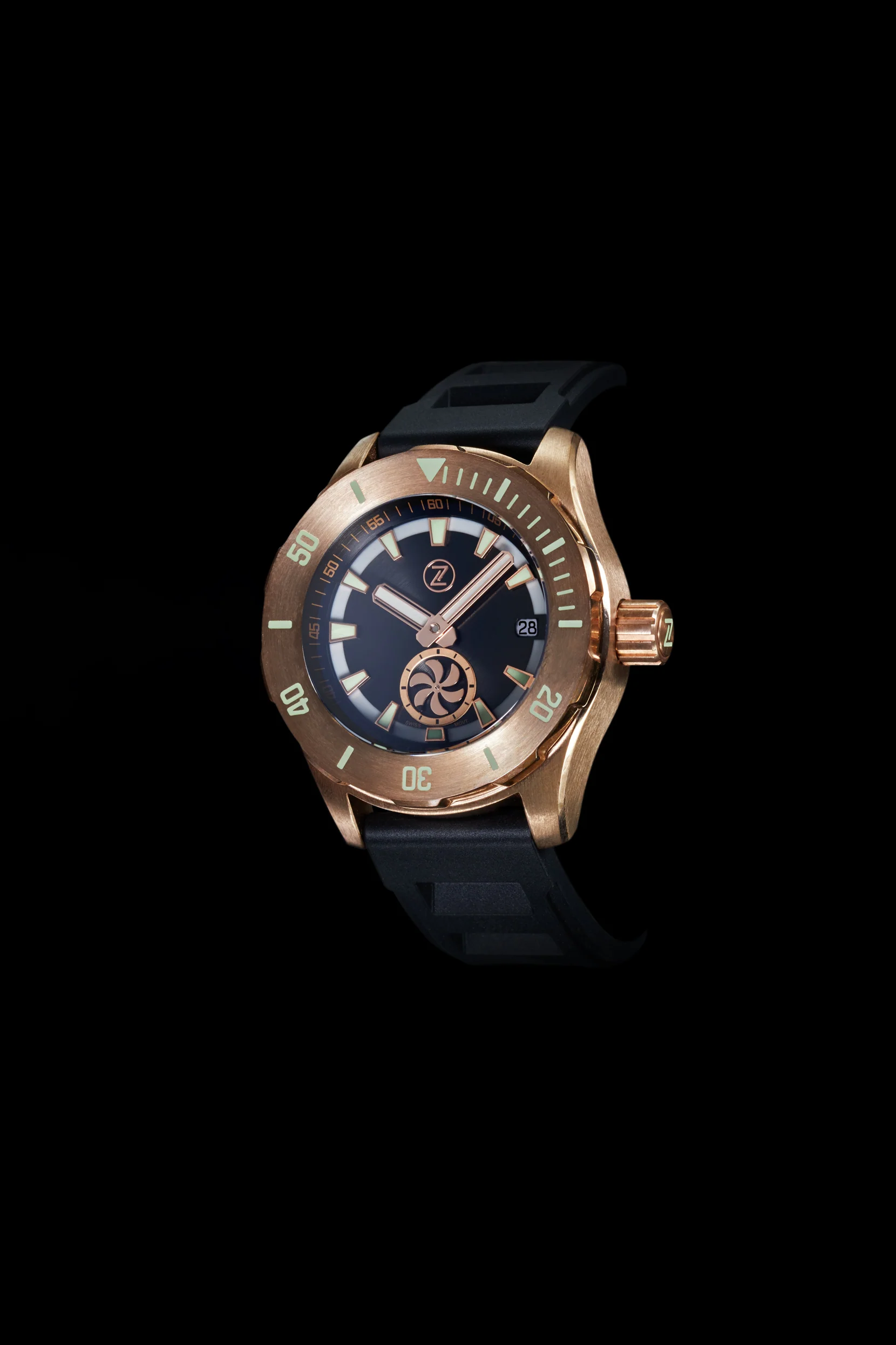 Abyss 2 Turbine 3000m Bronze : Black
