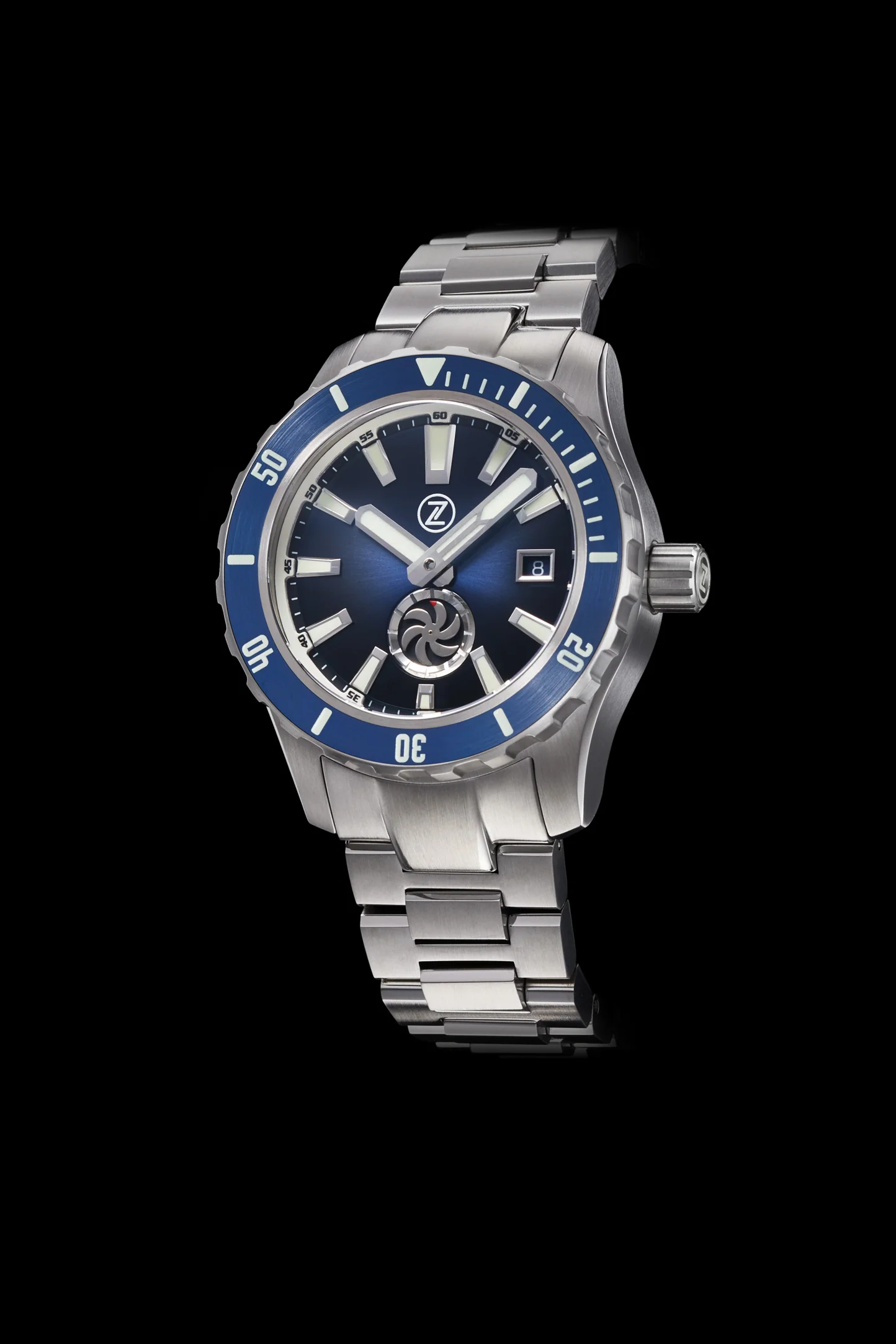 Abyss 3 3000m Steel Turbine Midnight Blue thumbnail 2