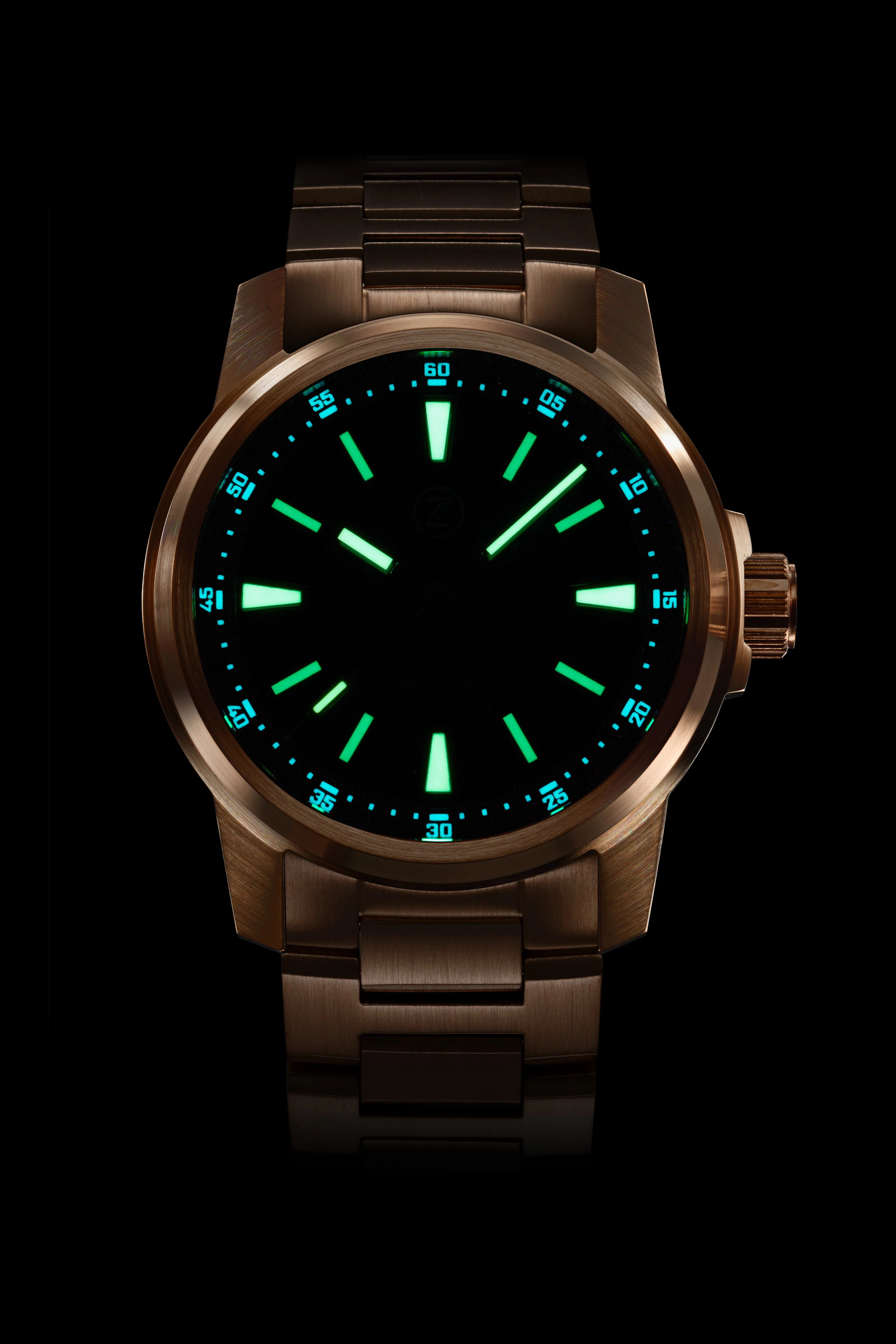 Aurora Field 38mm Br 'Hammered Blue' thumbnail 2