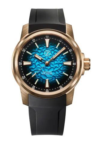 Aurora Field 42mm Br 'Hammered Teal'