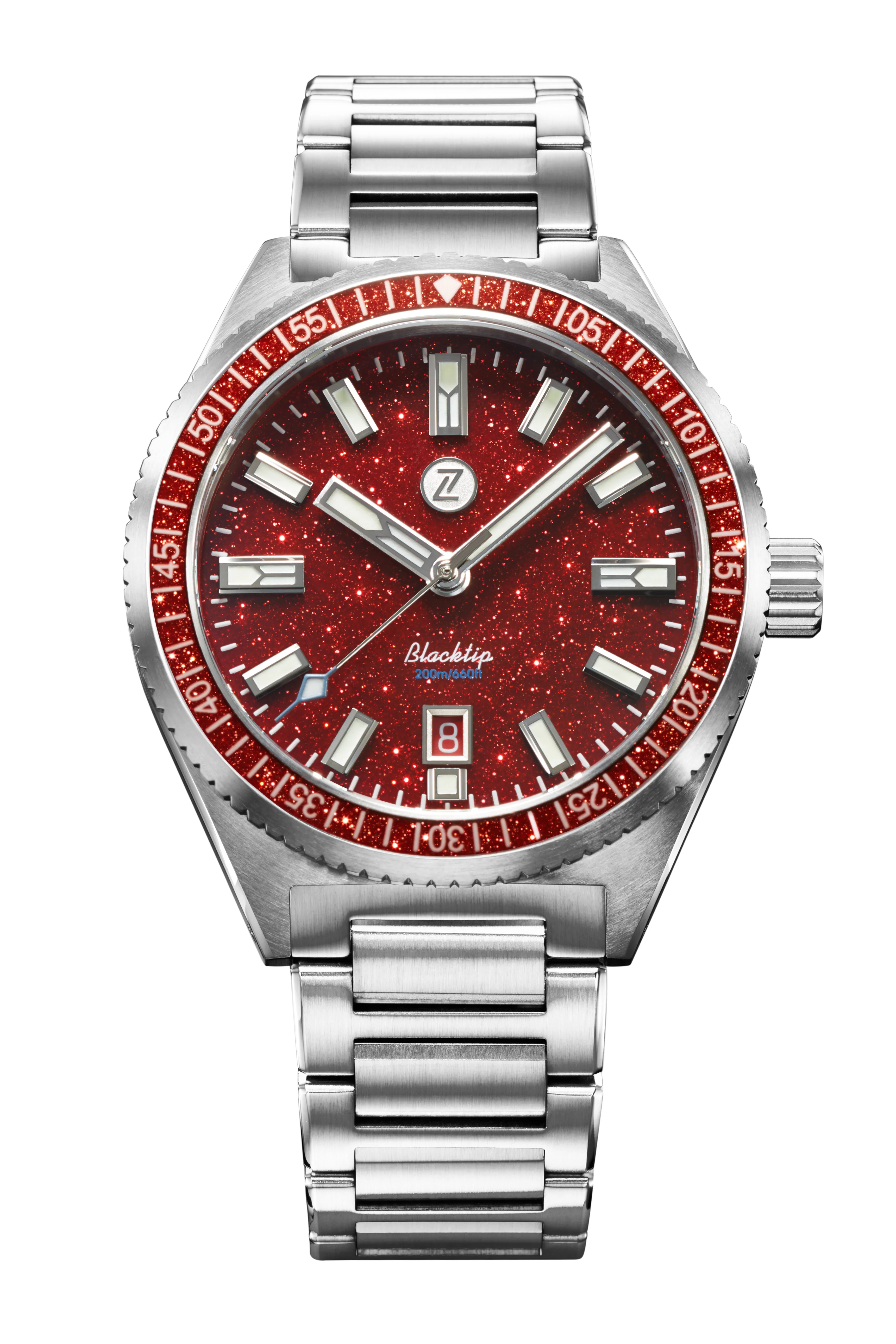 Blacktip 41mm SS Red Aventurine thumbnail 2