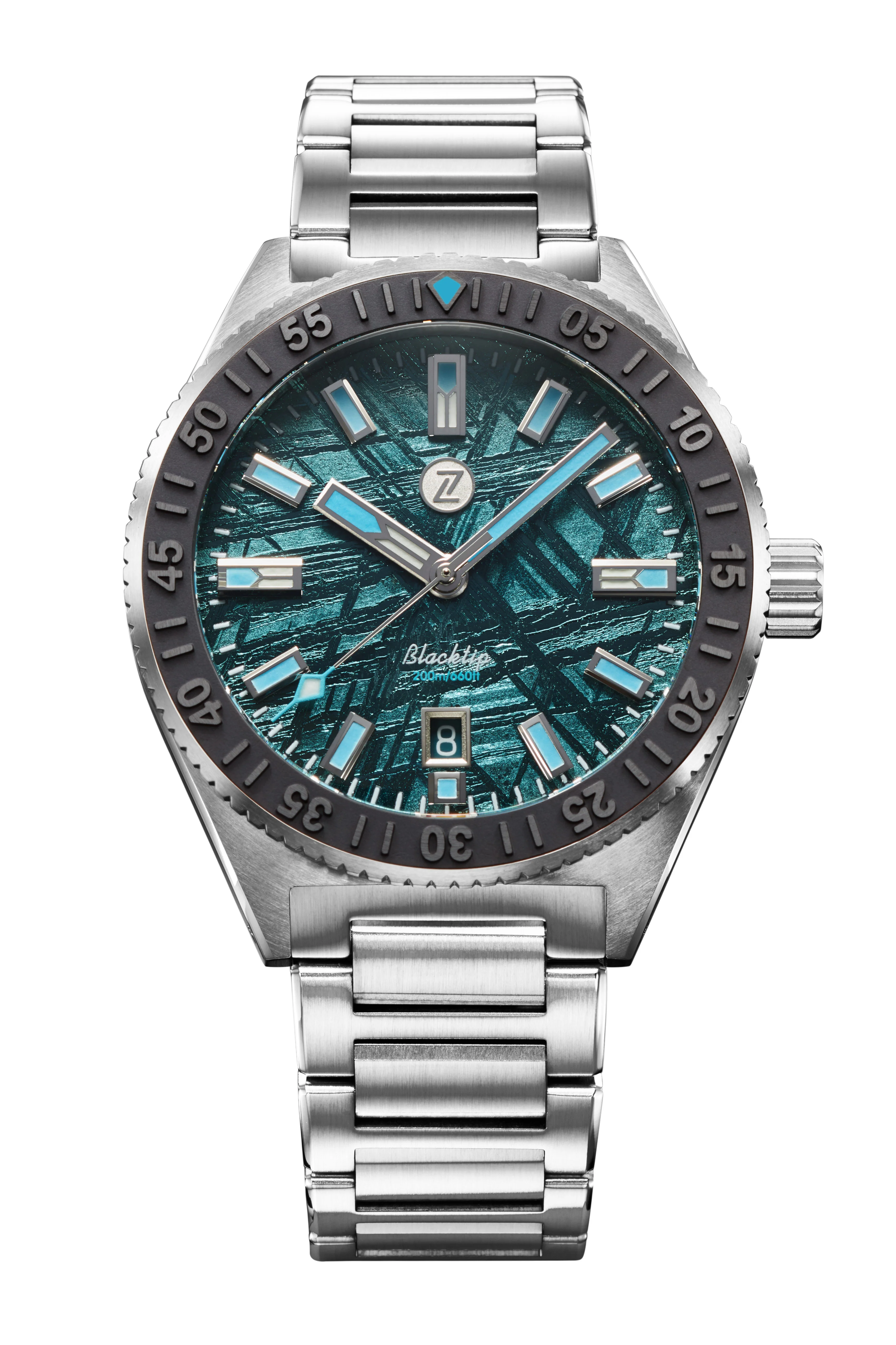 Blacktip 41mm SS Teal Meteorite